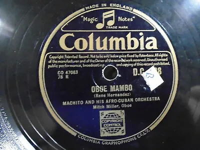 Machito Afro Cuban Orchestra Oboe Mambo Hay Que Recordar Columbia DC 598 E- • $29.99