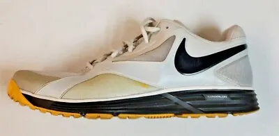 NIKE Lunar Edge Livestrong Men's Shoes | Grey 2013 Sneakers | Size 13 • $50