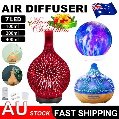 Air Humidifier Ultrasonic Cool Mist Steam Purifier Aroma Beauty 7colors Of Light • $16.50