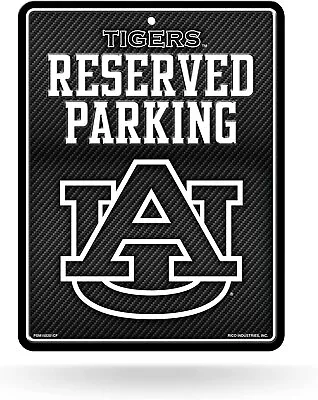 Auburn University Tigers Metal Parking Novelty Wall Sign 8.5 X 11 Inch Carbon... • $16.79