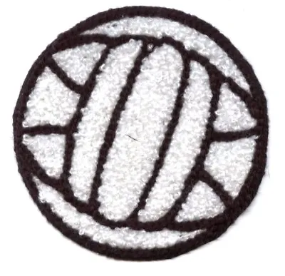 Chenille Volleyball - Sports/Balls/Gym - Iron On Applique/Embroidered Patch • $4.99