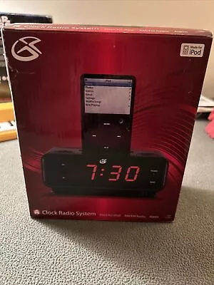 Digital AM/FM Alarm Clock Radio W Docking Station For IPod MP3 Player Unboxed • $26.99