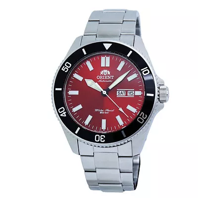 Orient Diver Automatic Red Dial Stainless Steel Men's Watch RA-AA0915R • $215