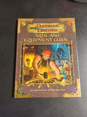 Dungeons & Dragons Arms And Equipment Guide Book D&D • $31.99