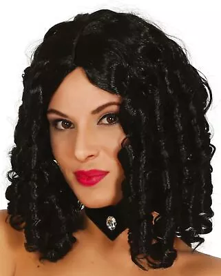 Ladies Black Saloon Girl Wig • £14.99