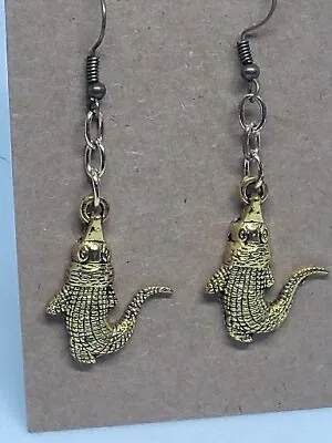 Florida Gators Charm Womens Earrings Jewelry Brass • $9