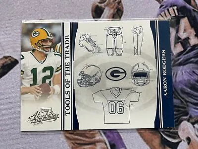 2006 Absolute Tools Of The Trade Aaron Rodgers /75 - 2nd Year SP - MVP !! • $25