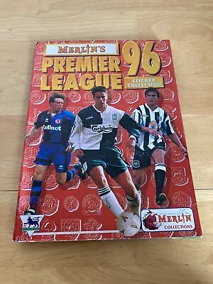 Merlin's Premier League 96  Sticker Collection Album Not Complete • £14.50