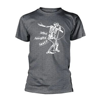 RAGE AGAINST THE MACHINE - WHO LAUGHS LAST GREY T-Shirt Front & Back Print XX-L • £20.09