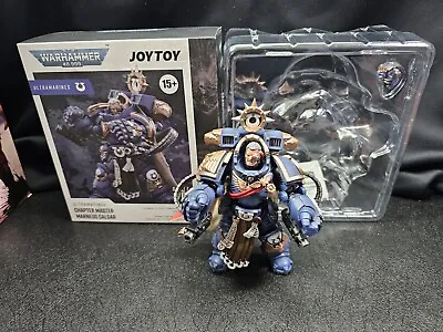 JOYTOY X Warhammer 40k Ultramarines Chapter Master Marneus Calgar 1/18 • £47.50