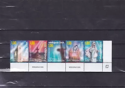 Bosnia Mostar Mnh Set Virgin Mary Of Medjugorje 2009 • $7.99