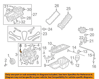 CHRYSLER OEM Engine-Timing Cover Connector 6036575AA • $11.75