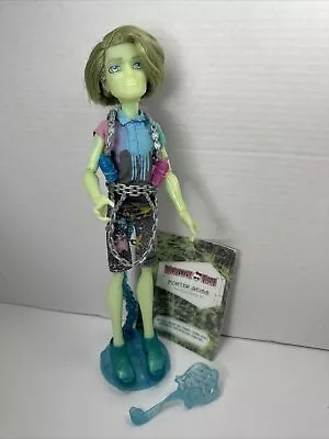 Monster High Doll Haunted Student Spirits Porter Geiss Diary Stand Diary • $65