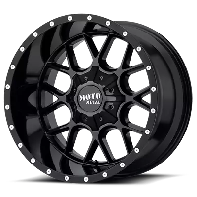 4 New Gloss Black Moto Metal MO986 Siege 20X9 6-135/139.70 71838 • $1324