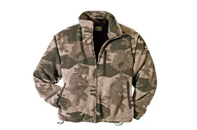 Cabela's Men's Outfitter Camo Wooltimate Windshear Waterproof Hunting Jacket • $229