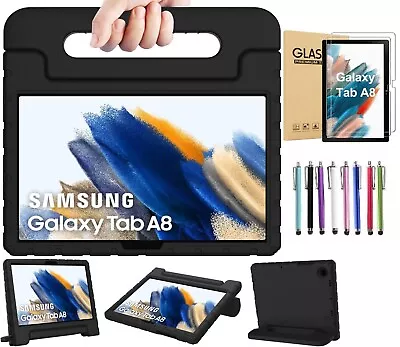 Case For Samsung Galaxy Tab A8 / Tab A7 Tablet Cover Kids EVA Handle Stand Case • $15.99