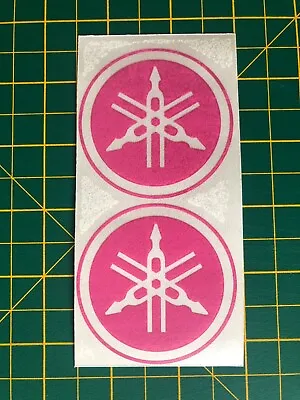 Yamaha Tank Decals - Matt Pink - R1 R6 FZ YZF Etc • £3