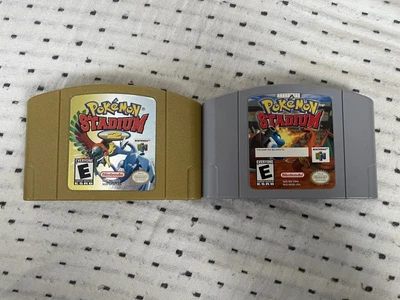 $76 • Buy Pokemon Stadium 1 And 2 For Nintendo 64, N64 Authentic Games