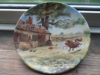 £5.51 • Buy Fun Decorative Royal Worcester Plate,  From The 'Thelwell's Ponies' Collection.
