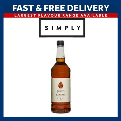 Simply Syrups For Coffee And Cocktails | Full Range | 1L Plastic Bottle | Monin • £10.79