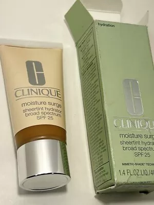 CLINIQUE MOISTURE SURGE SHEERTINT HYDRATOR SHADE MEDIUM DEEP NEW 1.4 Fl Oz • $22.80