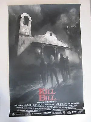 Karl Fitzgerald Kill Bill Vol 2 Movie Poster Screen Print Tarantino Mondo Style • $59.99