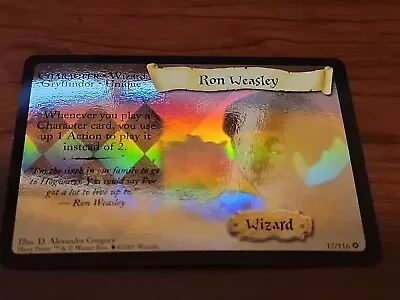 Ron Weasley Harry Potter TCG Base Set 17/116 Holo • $4.99