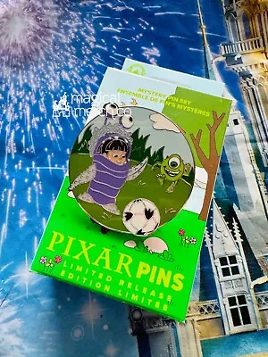 2024 Disney Parks Spring Pixar Mystery Pin Monsters Inc. Mike Wazowski Boo ONLY • $17.95