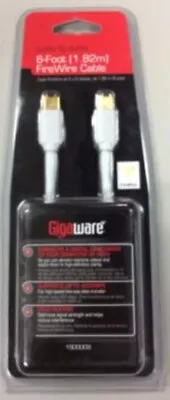 NEW! Gigawire 6 Pin To 6 Pin Firewire Cable (6 Foot) • $4.99