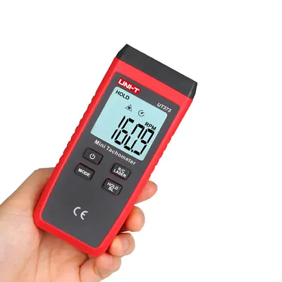 UNI-T Mini Digital Laser Tachometer Auto RPM Meter Non-Contact LCD 10-99999RPM • $21.47