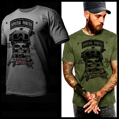 Special Forces T-shirt Military Infantry Scout Tactical Tier 1 Ops Knife Tee • $19.99