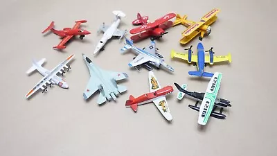 10 Matchbox Diecast Planes Lot 1 • £19.95