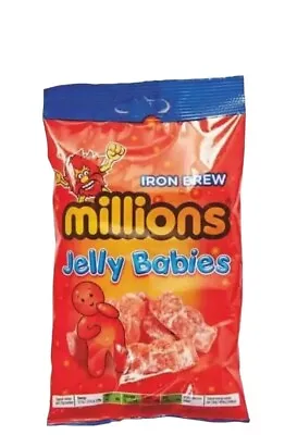 IRON BREW MILLIONS JELLY BABIES SWEET 200g FREE POSTAGE • £3.99