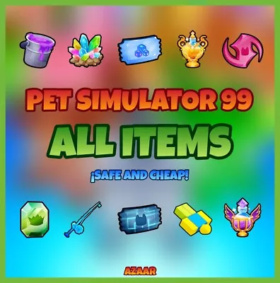 Pet Simulator 99 (pet Sim 99 Ps99) - All Items - 30k Free Gems💎 • $3.99