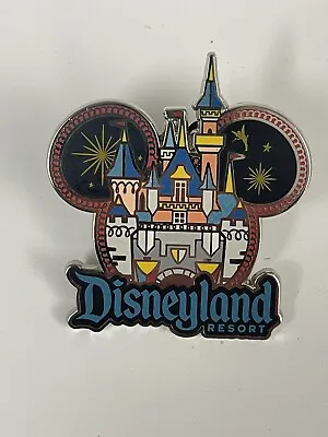 Disneyland Disney 2024 - Sleeping Beauty Castle Fireworks Mickey Ears Pin • $19