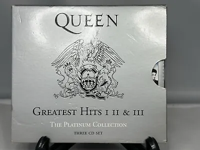 Queen Greatest Hits I II And III  CD 2001 The Platinum Collection • £9.99