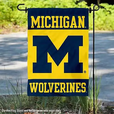 Michigan Wolverines Garden Flag Yard Banner • $13.95