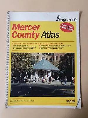 Hagstrom Mercer County Street Atlas (1989) • $21