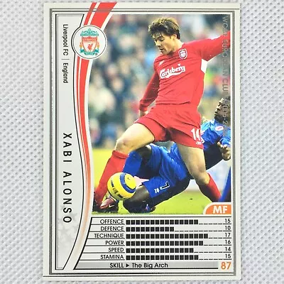 Panini WCCF 2005-06 Rookie Card Xabi Alonso Liverpool 044 Spain Japan • $10