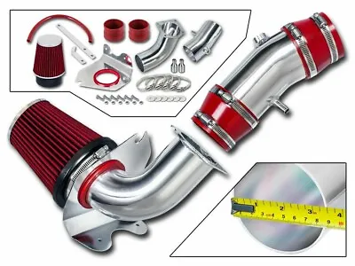 3.5  Red Cold Air Intake Induction Kit + Filter For 94-95 Ford Mustang GT • $79.99