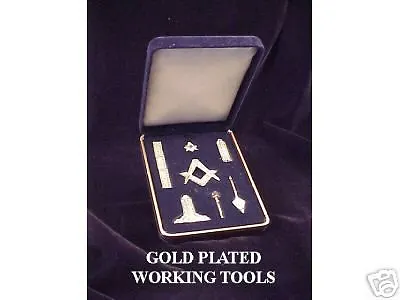 Masonic Mini Working Tools - GOLD • $25