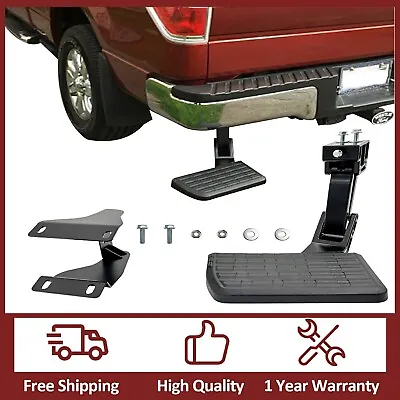 Rear Bumper Side Bed Step Retractable BedStep Pedal For Ford F-150 2015-2020 • $81.98