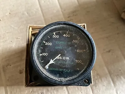 Vintage Aircraft Pressure Gauge 0 To 750 Psi • $100