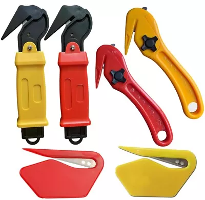 Safety Cutter Moving Edge Box Opener Tape Cutter Shrink Wrap Film Slitter • £2.99