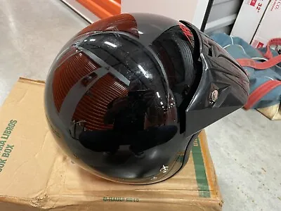 Vega X-680 Motorcycle Helmet Black Sz XXL Snell DOT Approved • $49.98