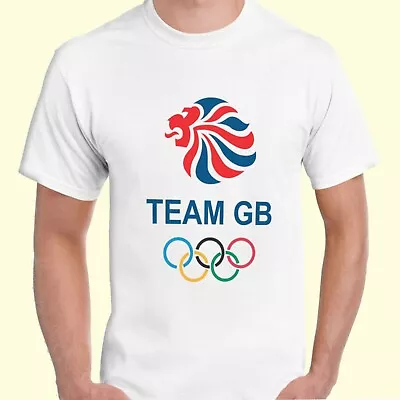Team GB T-Shirt England UK Union Jack Flag T-Shirt Man's Unisex Sports T-Shirt • £9.99