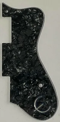 Guitar Parts Eletric Guitar Pickguard For Epiphone Dot & E Logo Black Pearl • $17.99