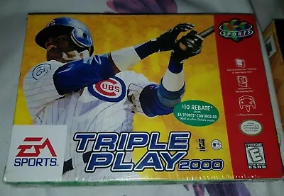 Triple Play 2000 N64 Usa Sealed • £120