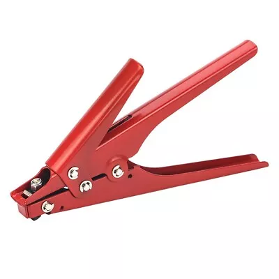 Ergonomic Cable Tie Fastening Cutting Tool Easy Operation Red Color HS519 • £16.66