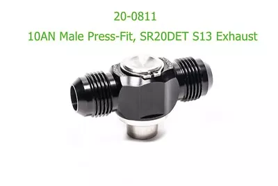 Radium 20-0811 Press-In Valve Cover Fitting -10AN For Nissan SR20DET S13 Exhaust • $68.65